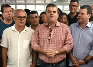 Dia 05/02 – Washington Reis no Hospital Dr. Moacyr do Carmo….