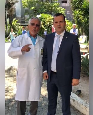 Deputado Federal Gutemberg Reis luta por recursos para o Hospital de Bonsucesso.