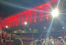 Prefeito de Duque de Caxias, Washington Reis é homenageado em Cerimônia do Corpo de Bombeiros no Rio de Janeiro.