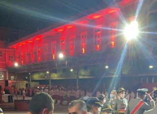 Prefeito de Duque de Caxias, Washington Reis é homenageado em Cerimônia do Corpo de Bombeiros no Rio de Janeiro.