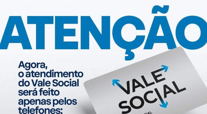 Atenção ao Vale Social… Alerta Washington Reis