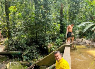 Netinho Reis visita Parque Natural da Taquara em Duque de Caxias